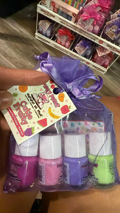 Piggy Paint Gift Set Non-Toxic Kids Nail Polish