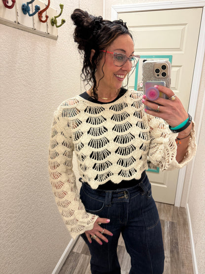 Fantastic Crop Crochet Top