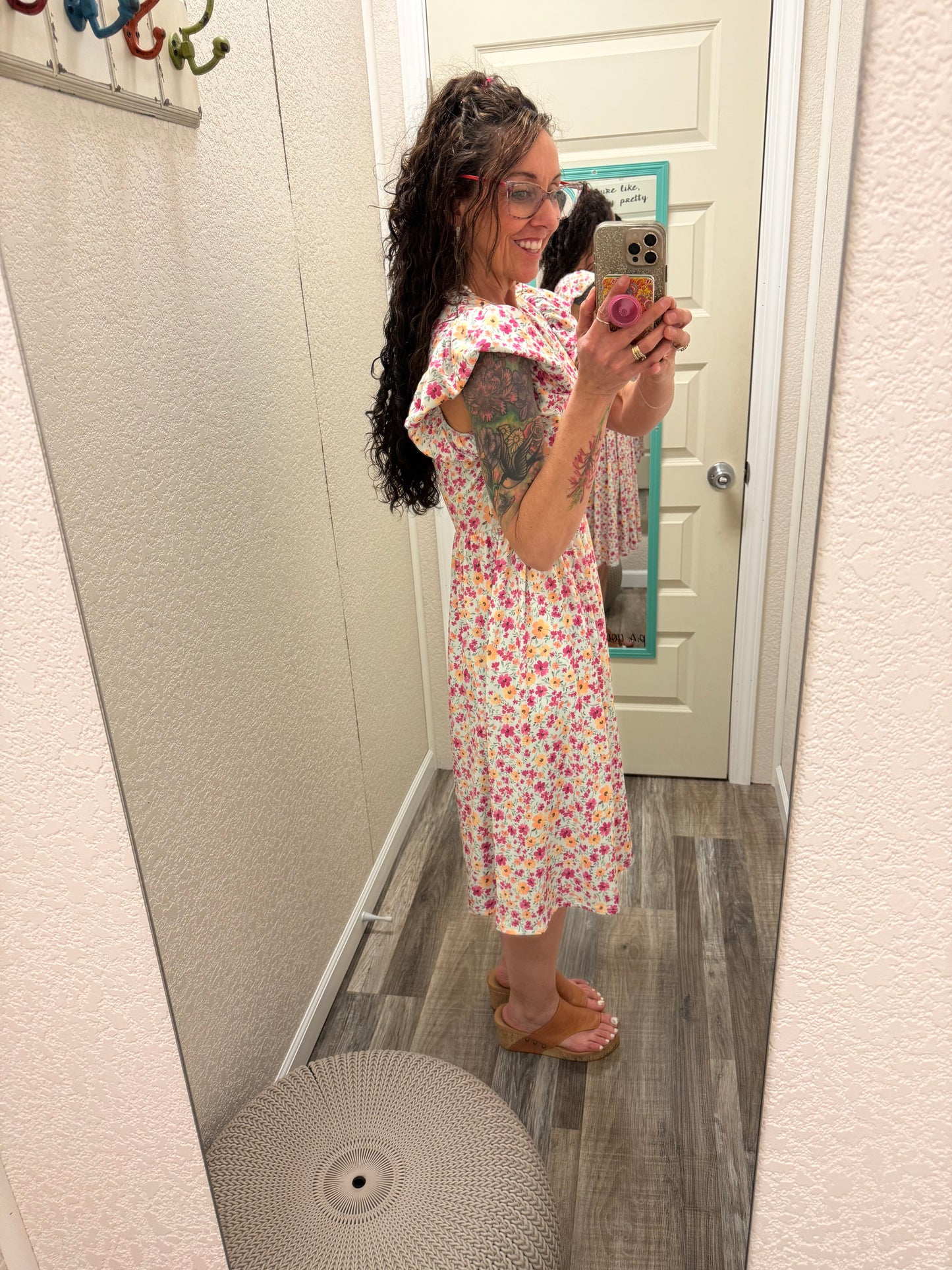 Brunch Please Midi Length Dress