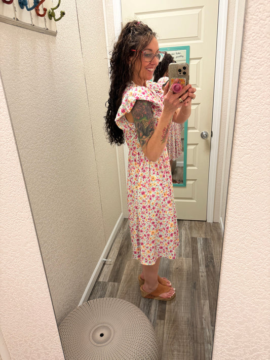 Brunch Please Midi Length Dress