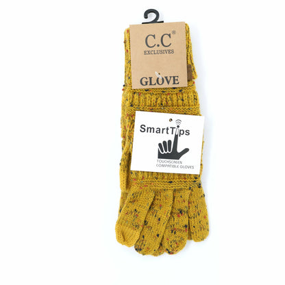 Flecked CC Women's Gloves