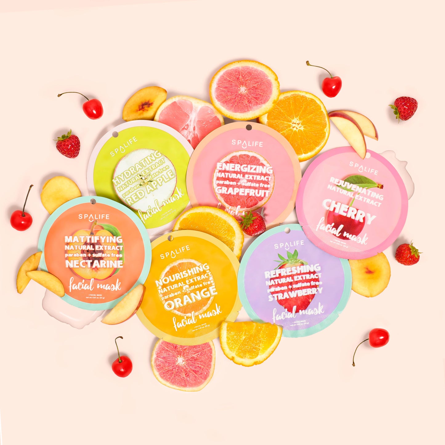 SpaLife Fruit Facial Sheet Mask