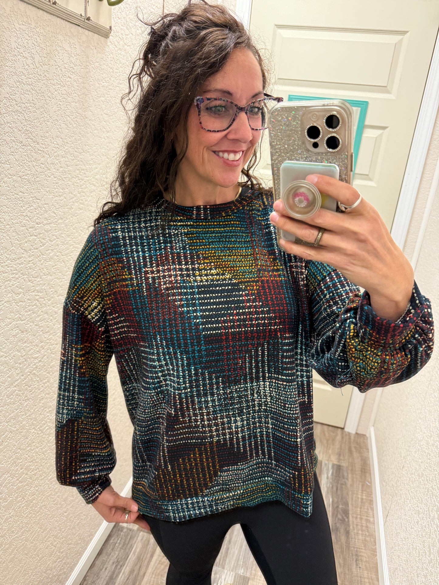 Arcade Night Long Sleeve Top