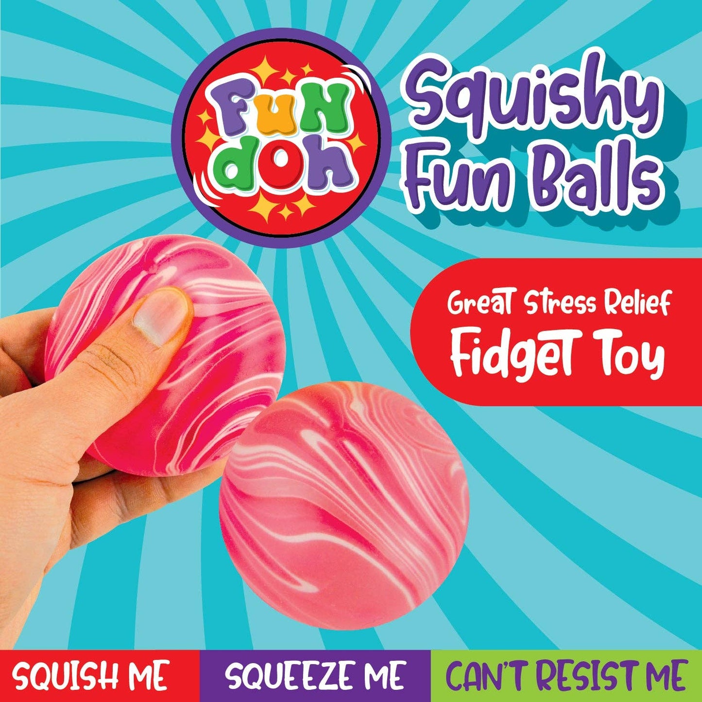 SO MUCH FUN! FUN-DOH SQUISHY FUN BALLS