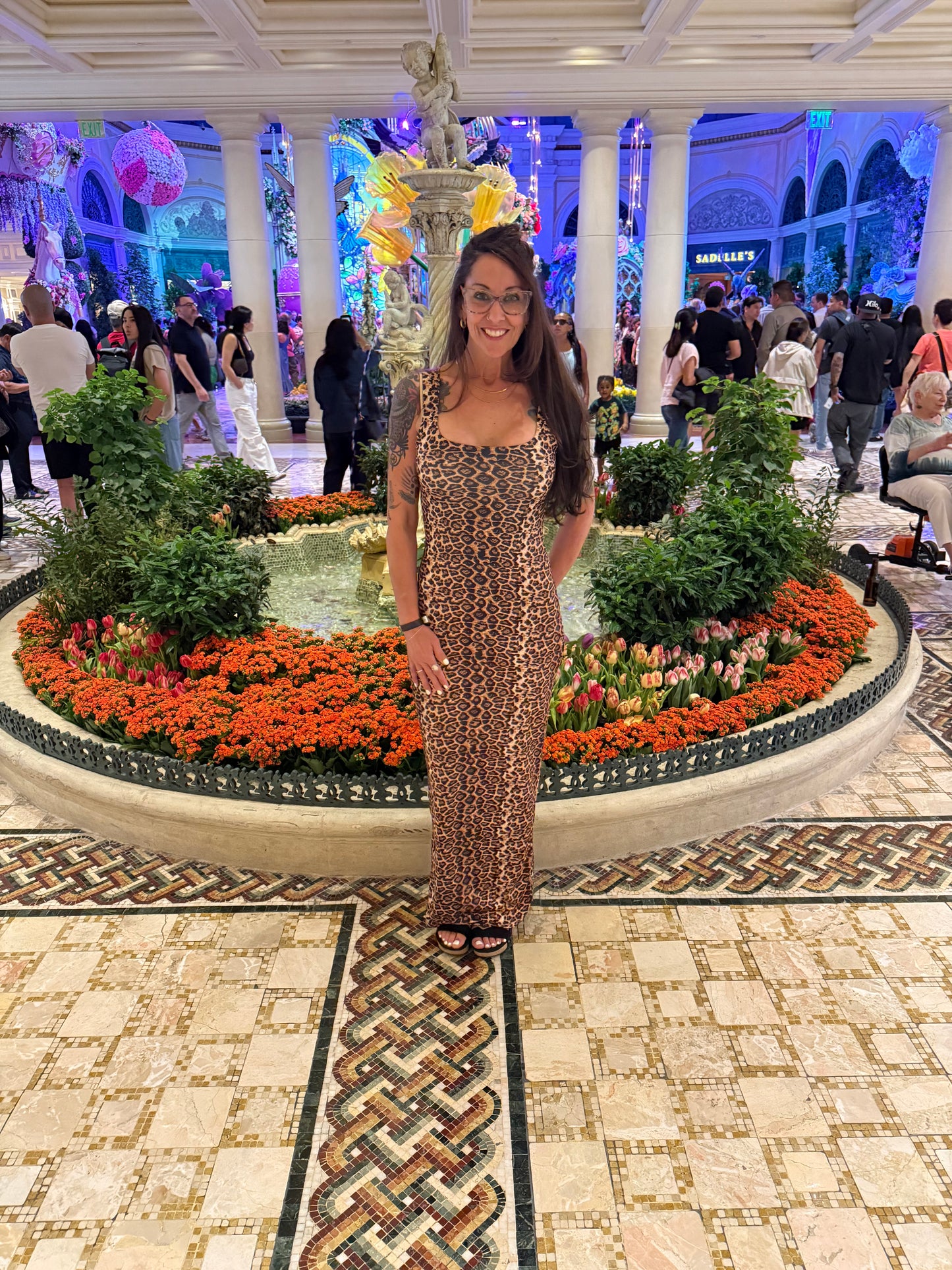 Bellagio Leopard Dress