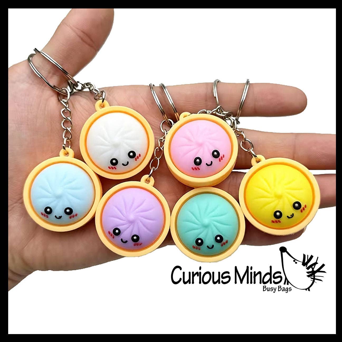 Dumpling Keychains
