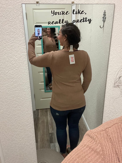 Carson Thumb Hole Long Sleeve Top