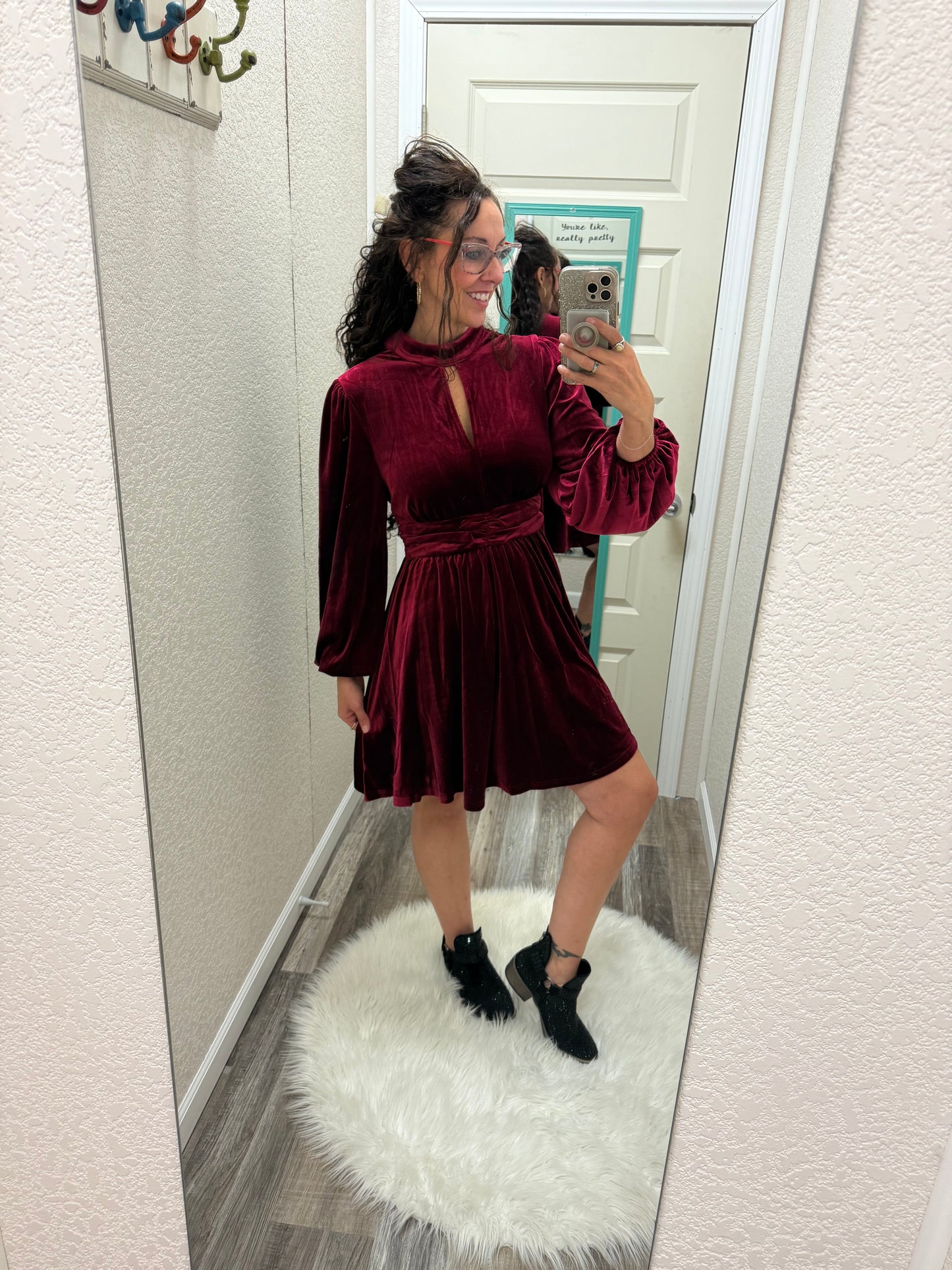 Ruby Sue Velvet Dress