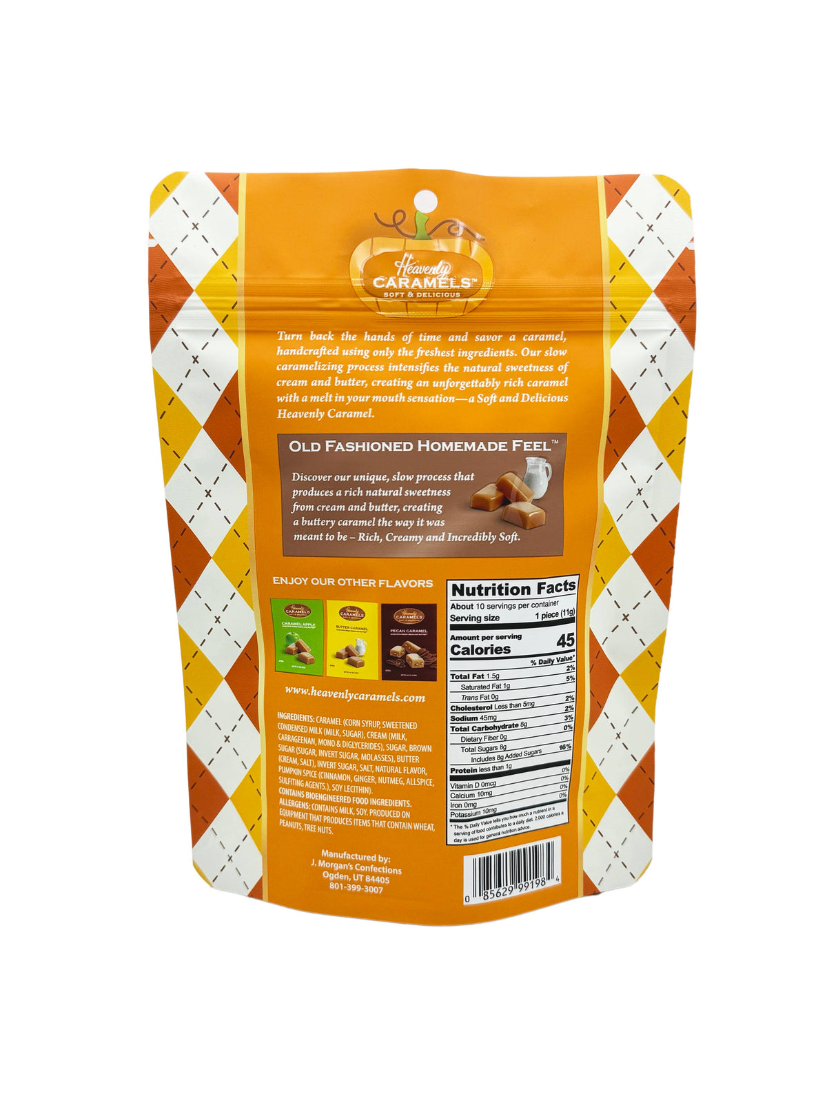 Heavenly Caramels | Pumpkin Spice Caramel 4oz