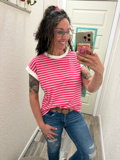 Savannah Stripes Short Sleeve T