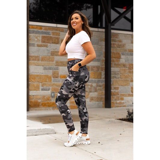 Betty Charlie Camo FULL Length Leggings  - Luxe Leggings by Julia Rose®