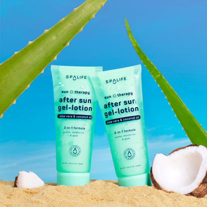 After Sun Gel-Lotion 2 in1 Aloe Vera & Coconut Oil | Summer