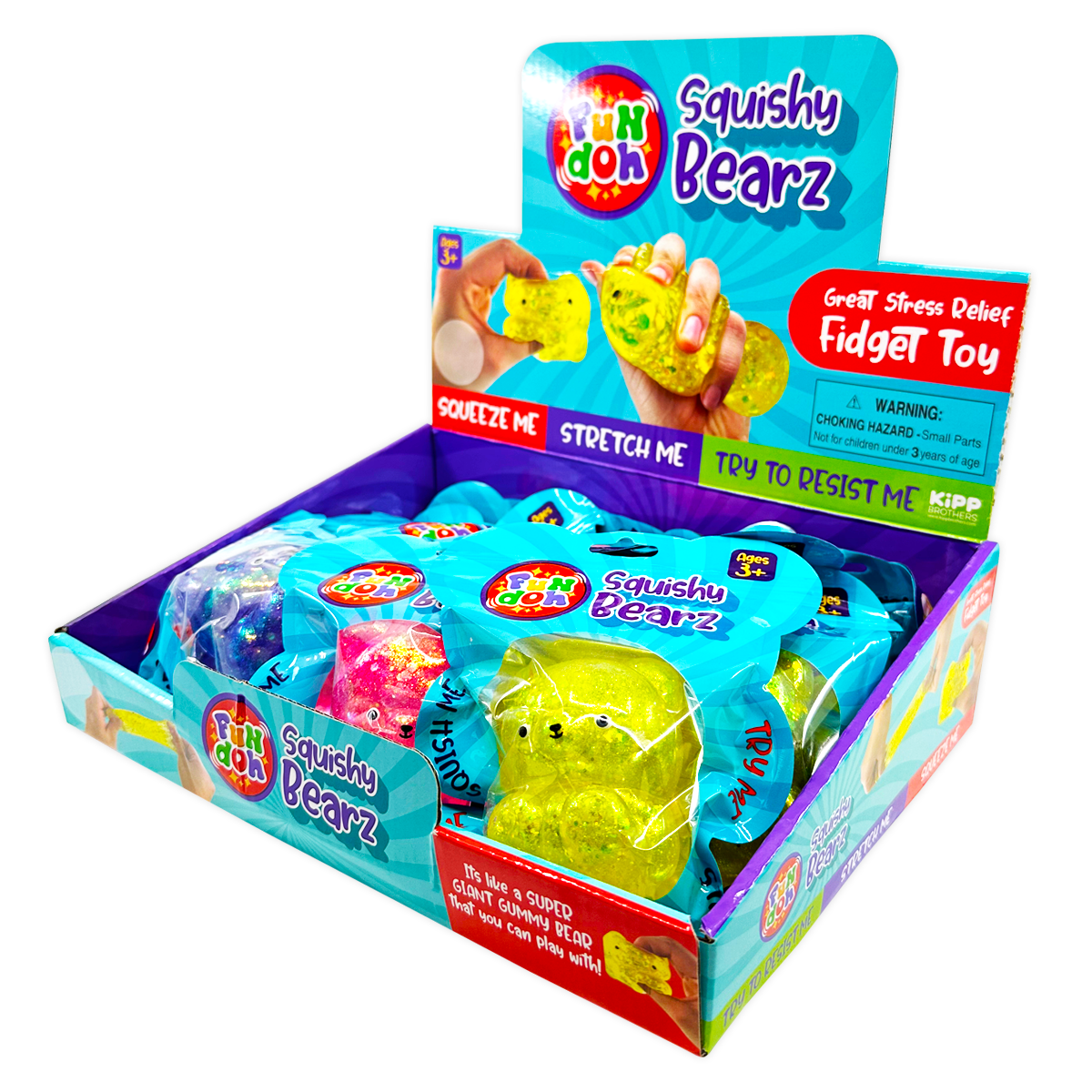 SO MUCH FUN SQUISH & SQUEEZE GUMMY BEAR TOY