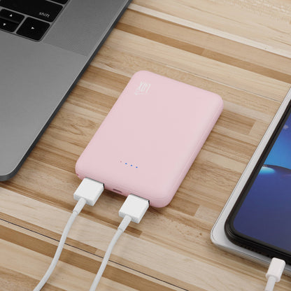 White Ultra-Slim & Portable 6600mah Power Bank-