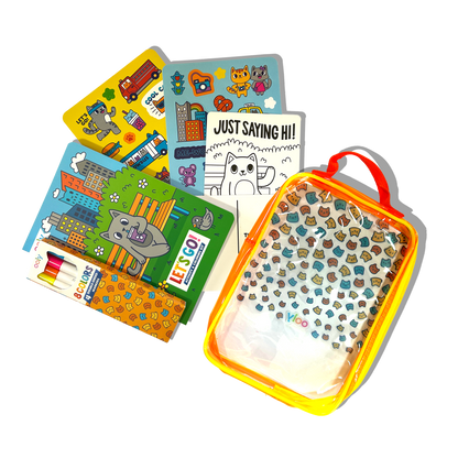 Kitty In The City - Let's Go!: Activity & Coloring Kit -