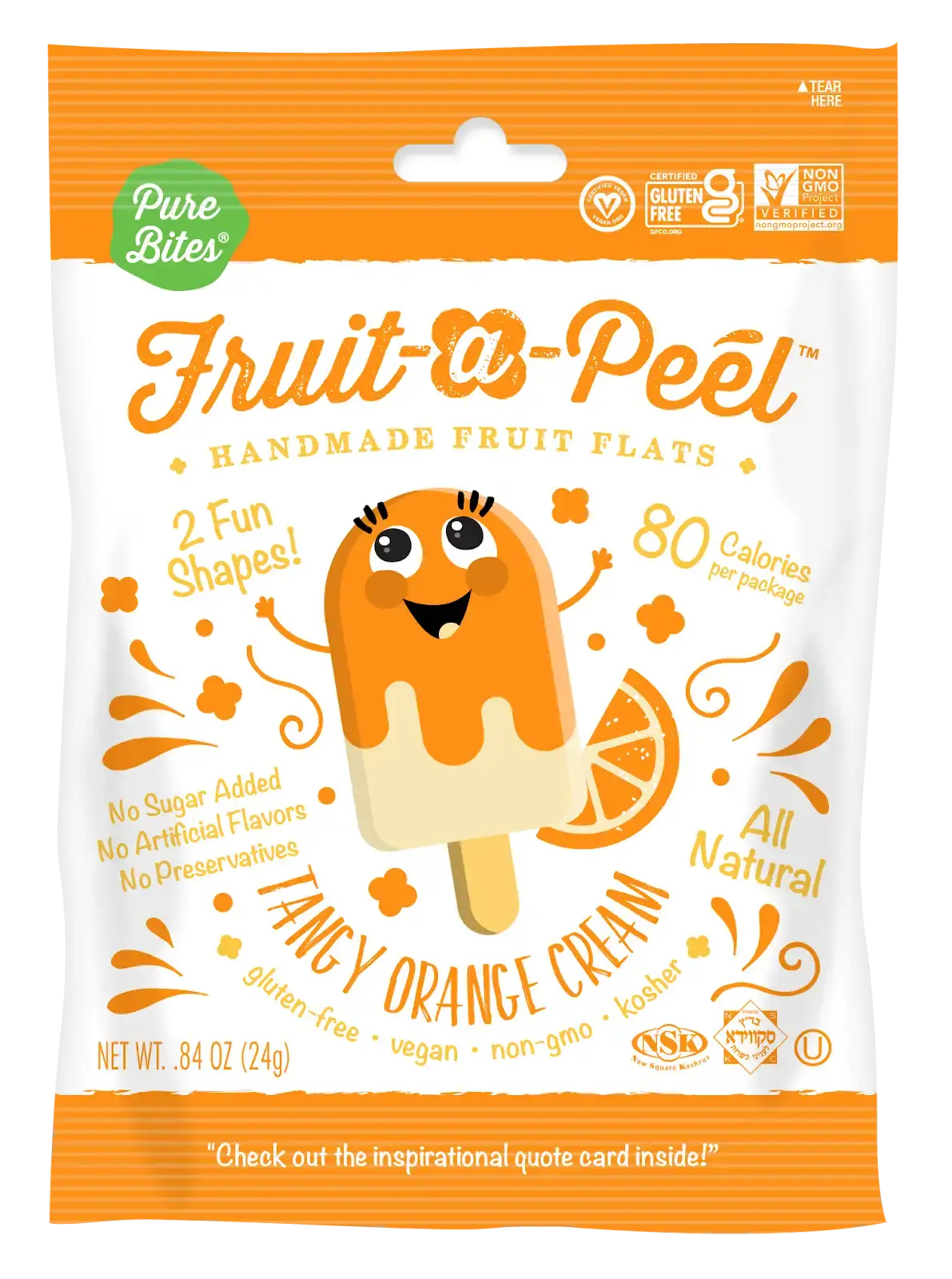 Fruit-a-Peel Fruit Flats