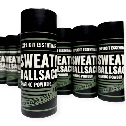 Sweaty Ball Sack Chafing Powder