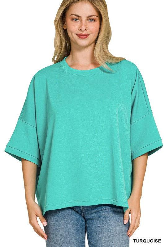 Three Quarters Sleeve Scrumptious Top