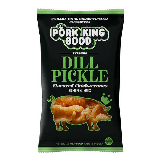 Dill Pickle Pork Rinds  1.75oz Bag
