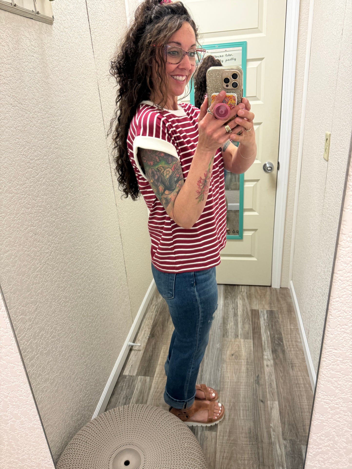 Savannah Stripes Short Sleeve T