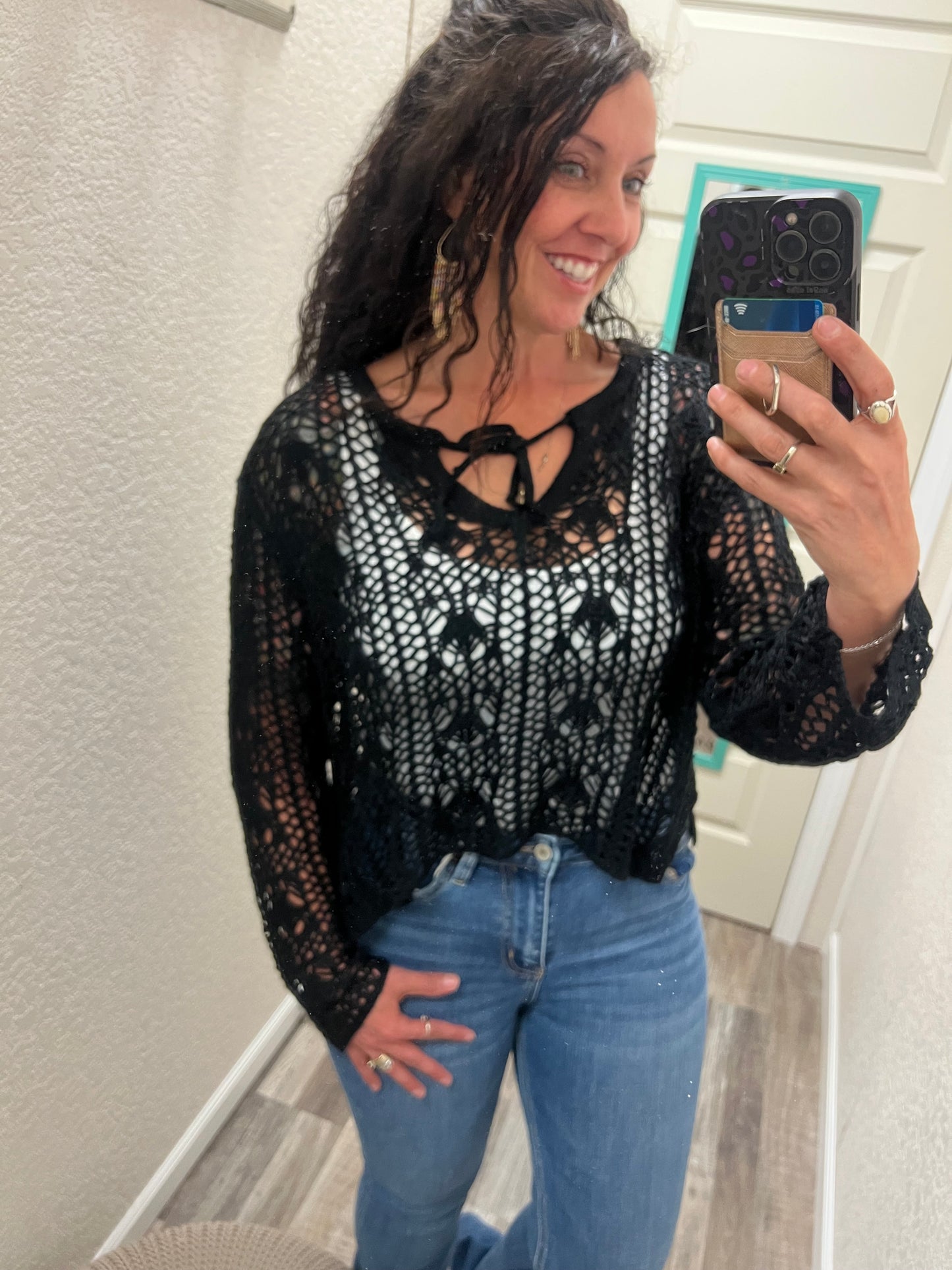 Destany - crochet boho sweater