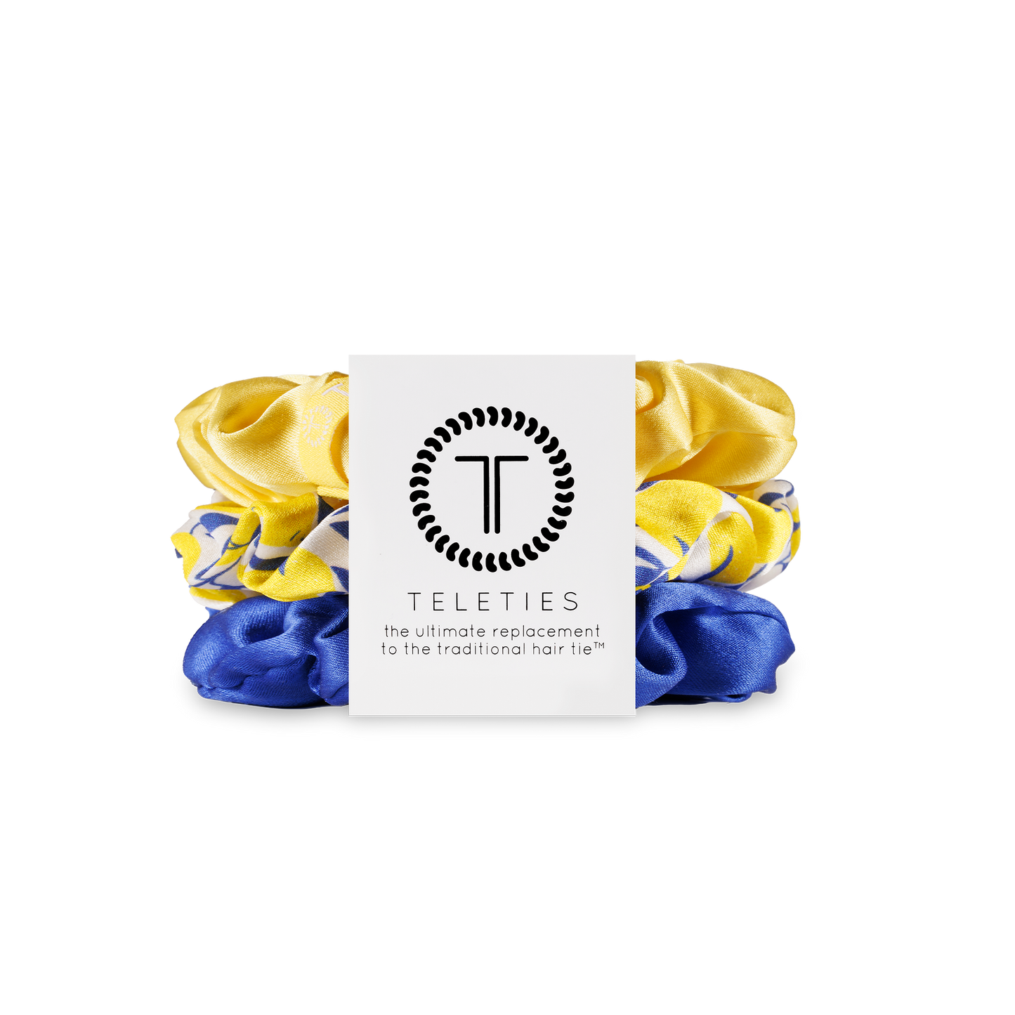 Silk Hair Scrunchie | Large | Limoncello