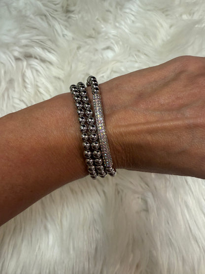 Stretchy Bling Bracelet Set Of 3