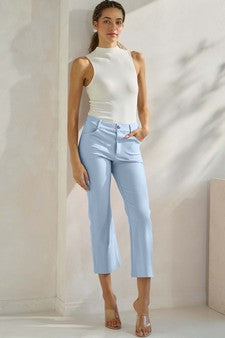 The Classic Straight Leg Crop Capri Pants