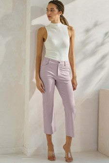 The Classic Straight Leg Crop Capri Pants