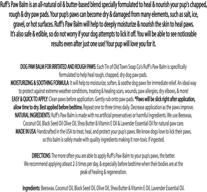 Wiggly Butt's Dog Paw Balm