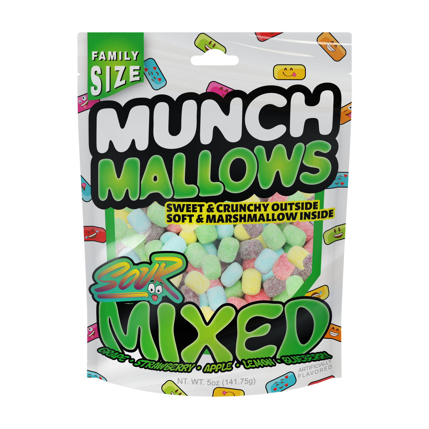 Mixed Munch Mallows - Marshmallow Candy
