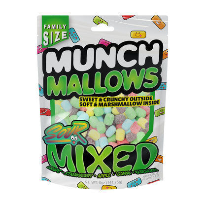 Mixed Munch Mallows - Marshmallow Candy