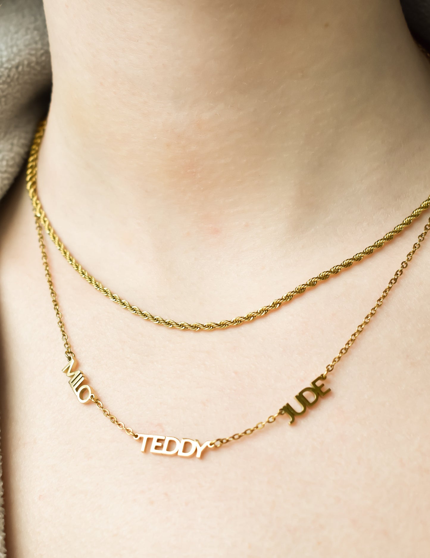 Resort - Classic Rope Chain Necklace - SS & WR