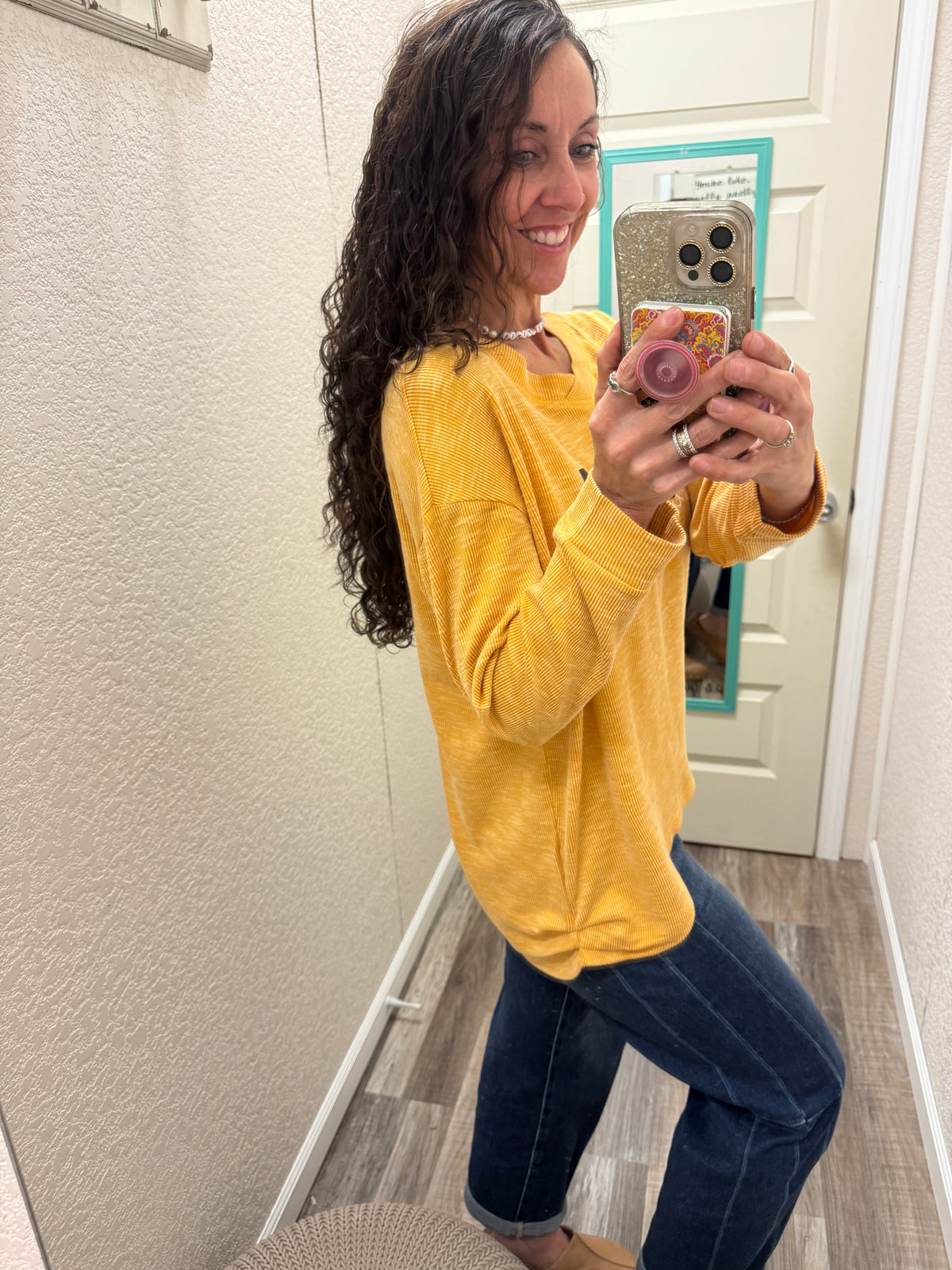 Iowa Hawkeyes Bailey V neck Game Day Tunic