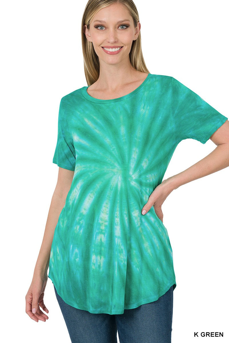 Gypsy - K Green - Tie Dye Top