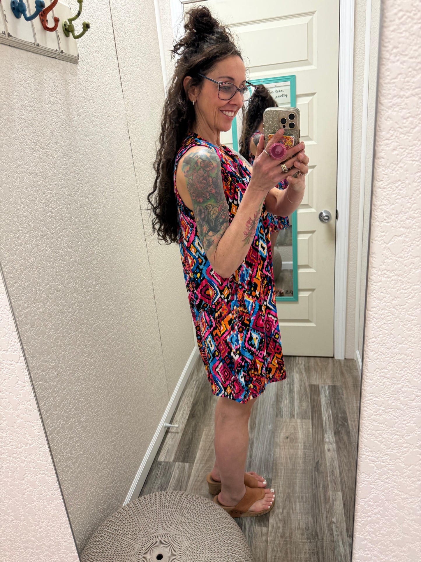 Lizzy Aztec Dress