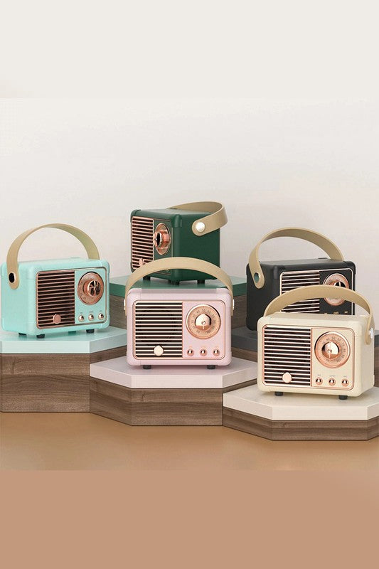 Retro Radio Wireless Bluetooth Speaker