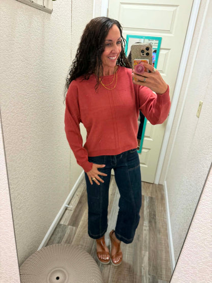 Vitality Long Sleeve Sweater Top