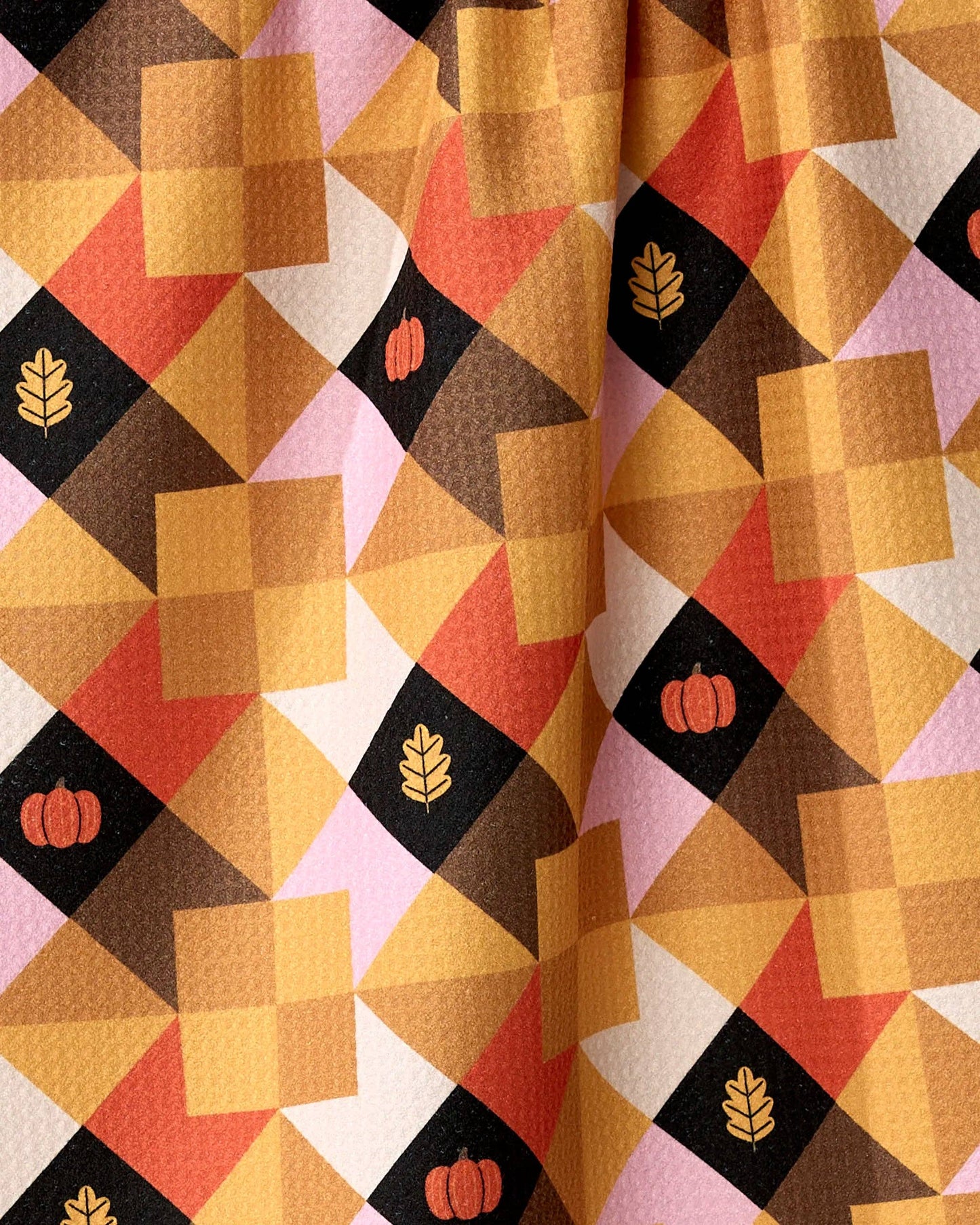 Harvest Quilt Tea Towel
