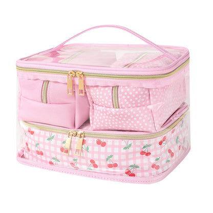 4pc Cherries Cosmetic Set