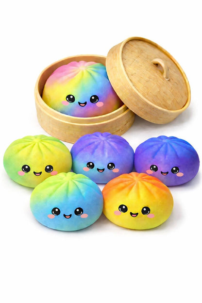Mystery Squishy Dumpling Tie Dye