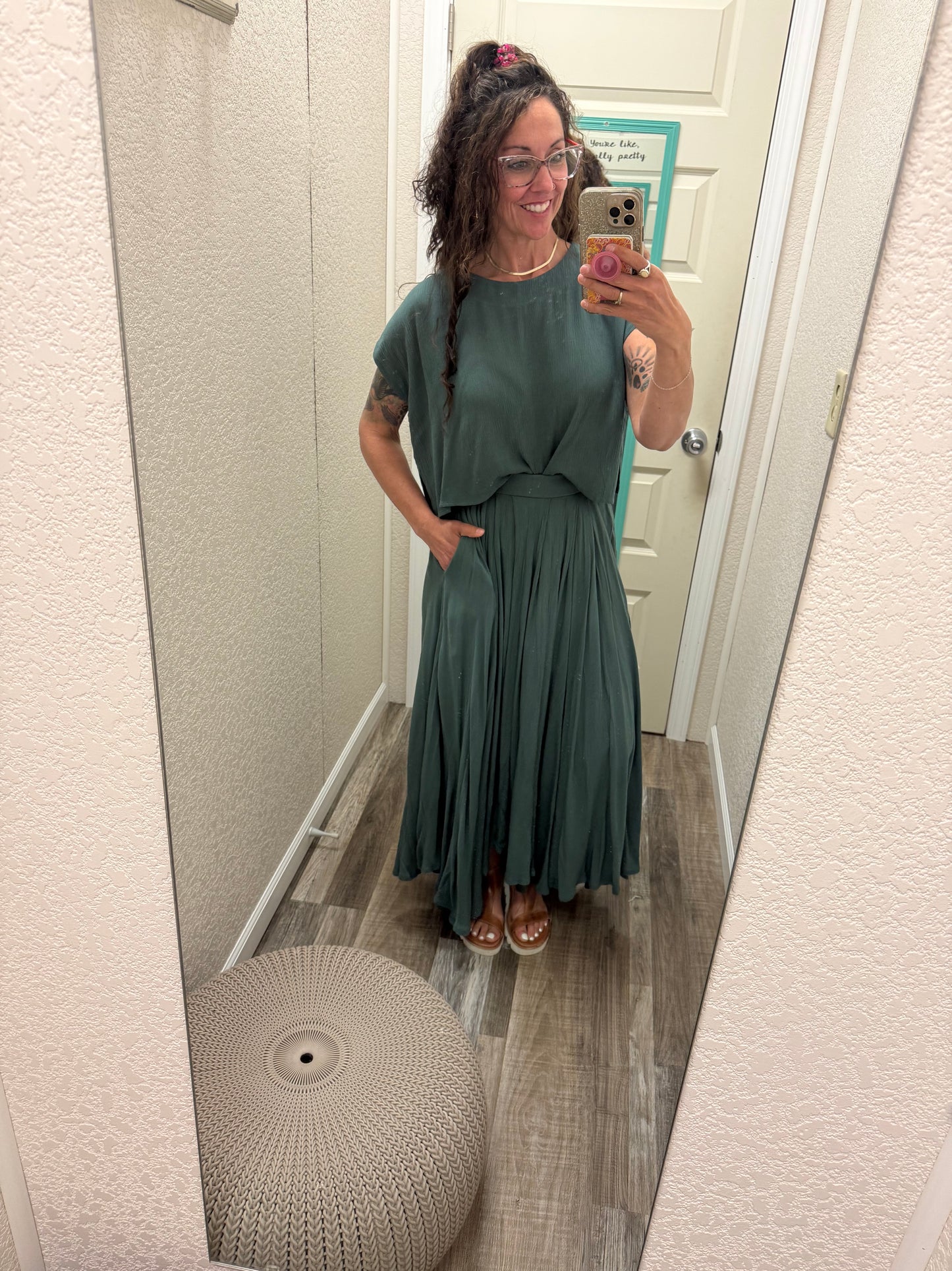 Whimsical Top/Skirt Set