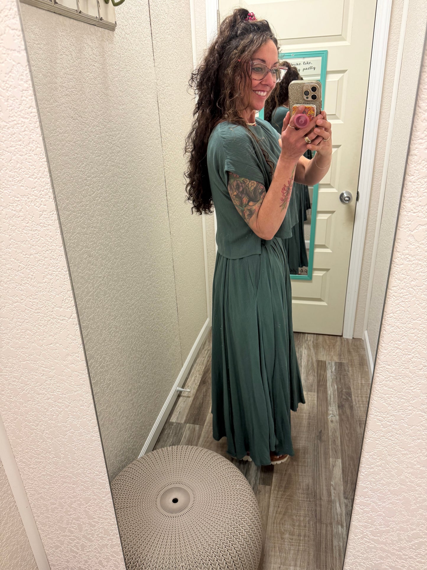 Whimsical Top/Skirt Set
