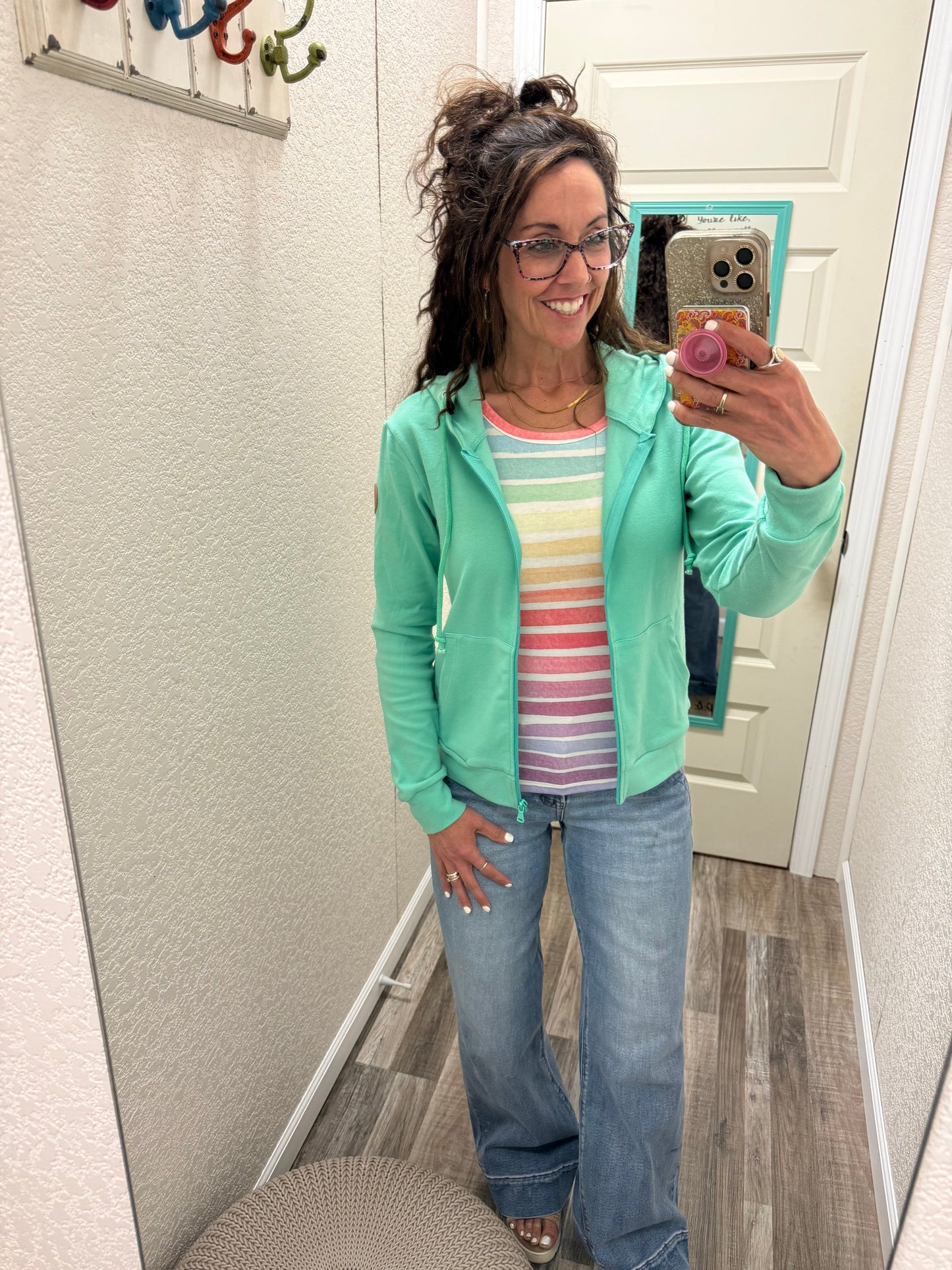 Fullzip Hoodie - Aquamarine