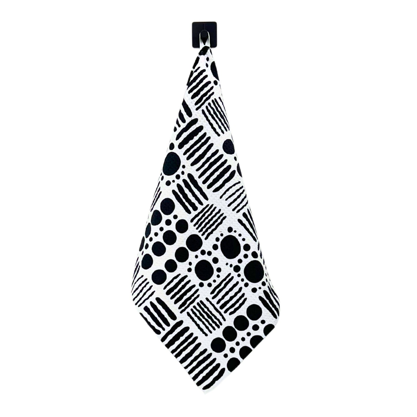 Zen Rock Garden Waffle Kitchen Tea Towels - Kitchen Decor