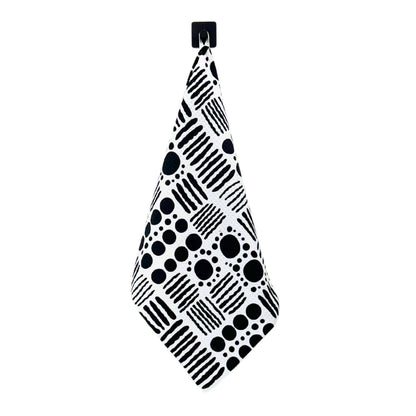Zen Rock Garden Waffle Kitchen Tea Towels - Kitchen Decor