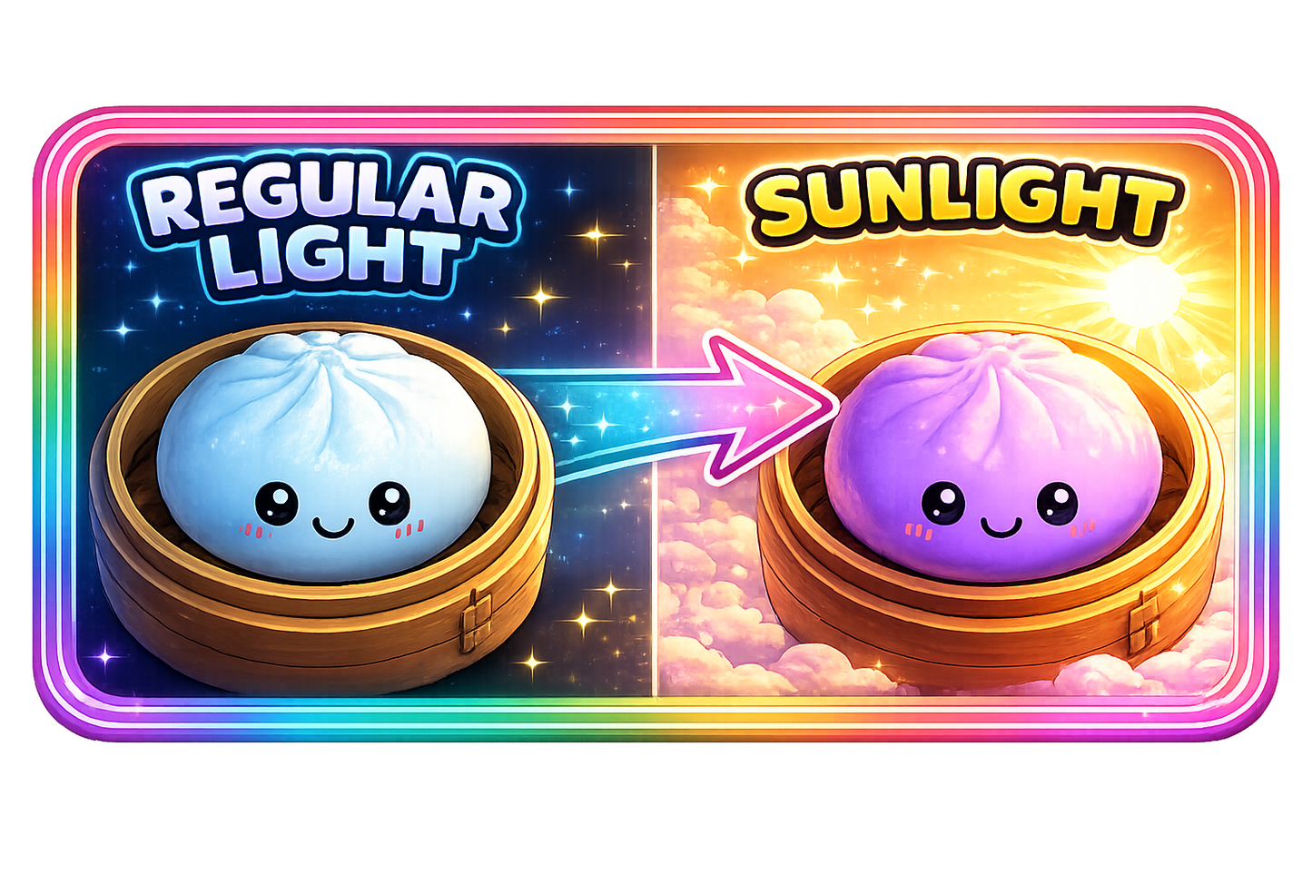 Color Changing Mystery Dumpling Squishy