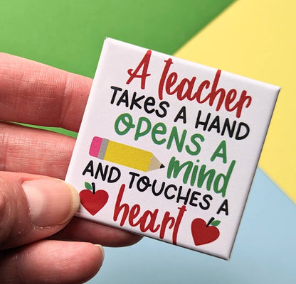 A Teacher Takes a Hand Magnet