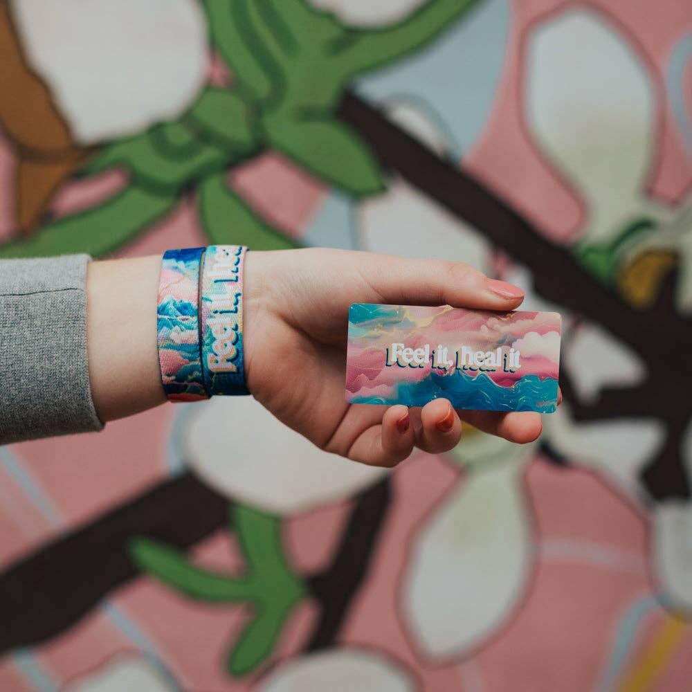 Feel it, Heal it Interactive Affirmation Bracelet