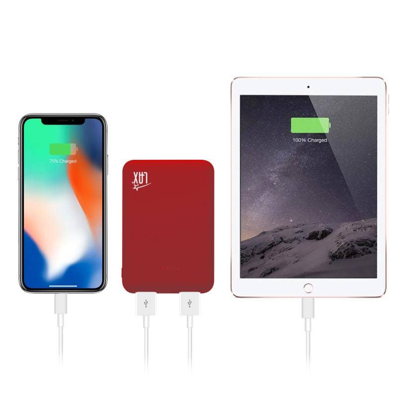 Blue Ultra-Slim & Portable 6600mah Power Bank-